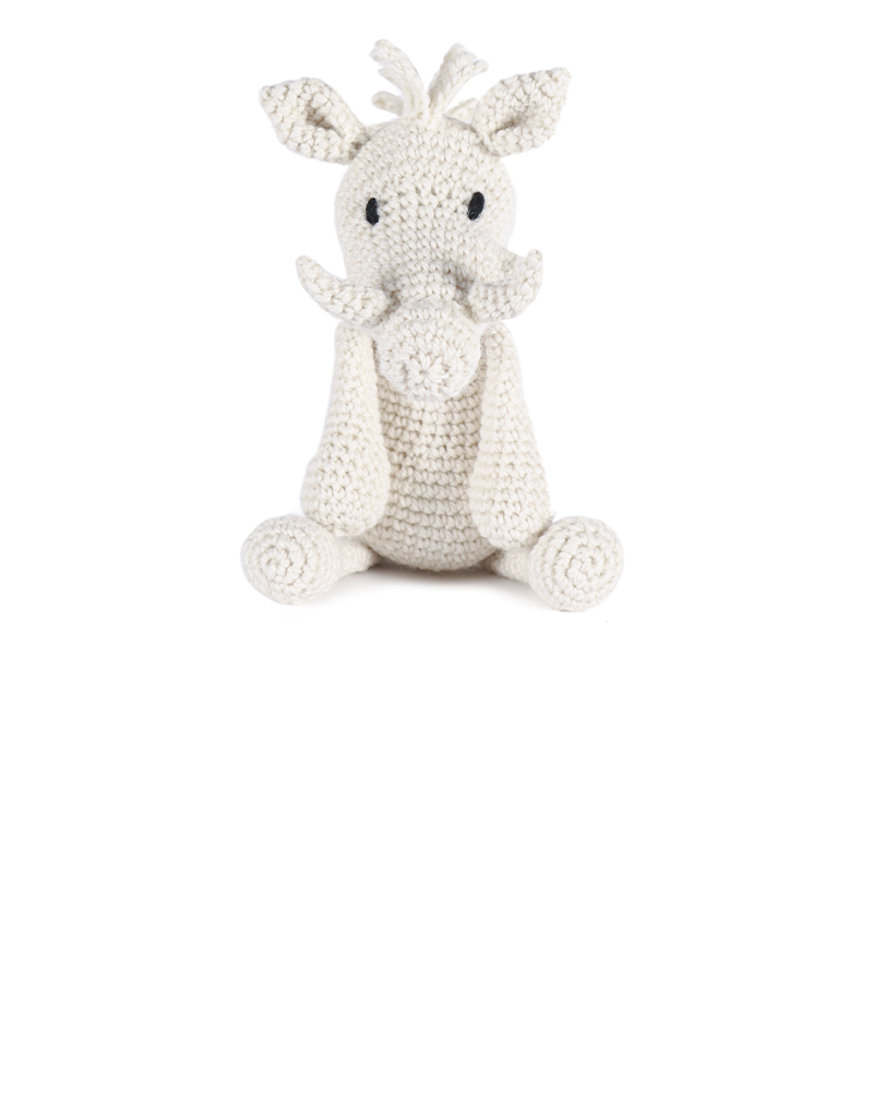 toft ed's animal Lester the White Boar amigurumi crochet